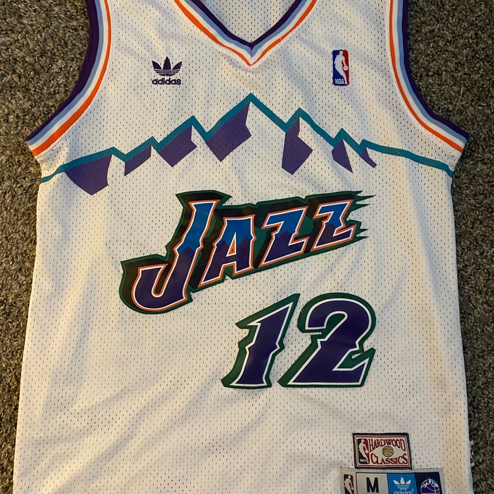 John Stockton NBA Hardwood Classics Jersey